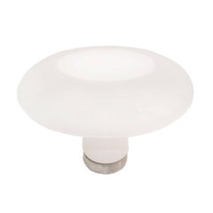 Lampe de table italienne "Lesbo" Angelo Mangiarotti et Artemide:: milieu du siècle:: en verre