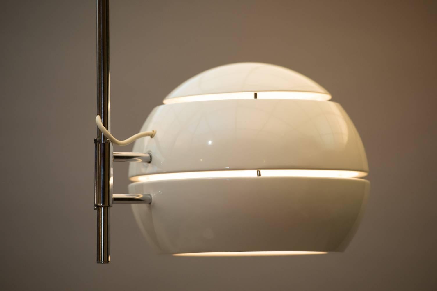 German Midcentury Arco Adjustable Floor Lamp