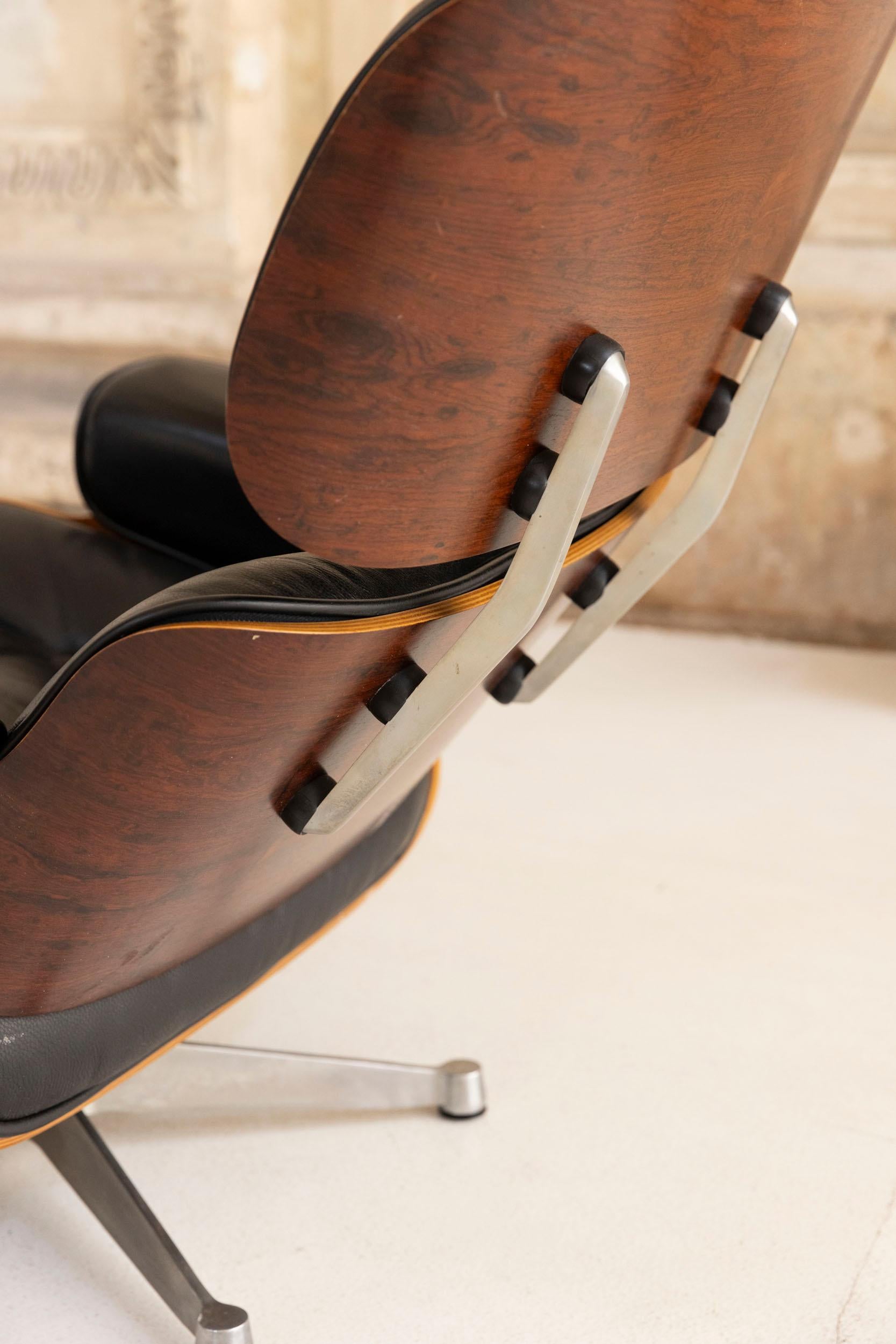 Midcentury armchair by Charles e Ray Eames for ICF, Italy 1960 For Sale 8