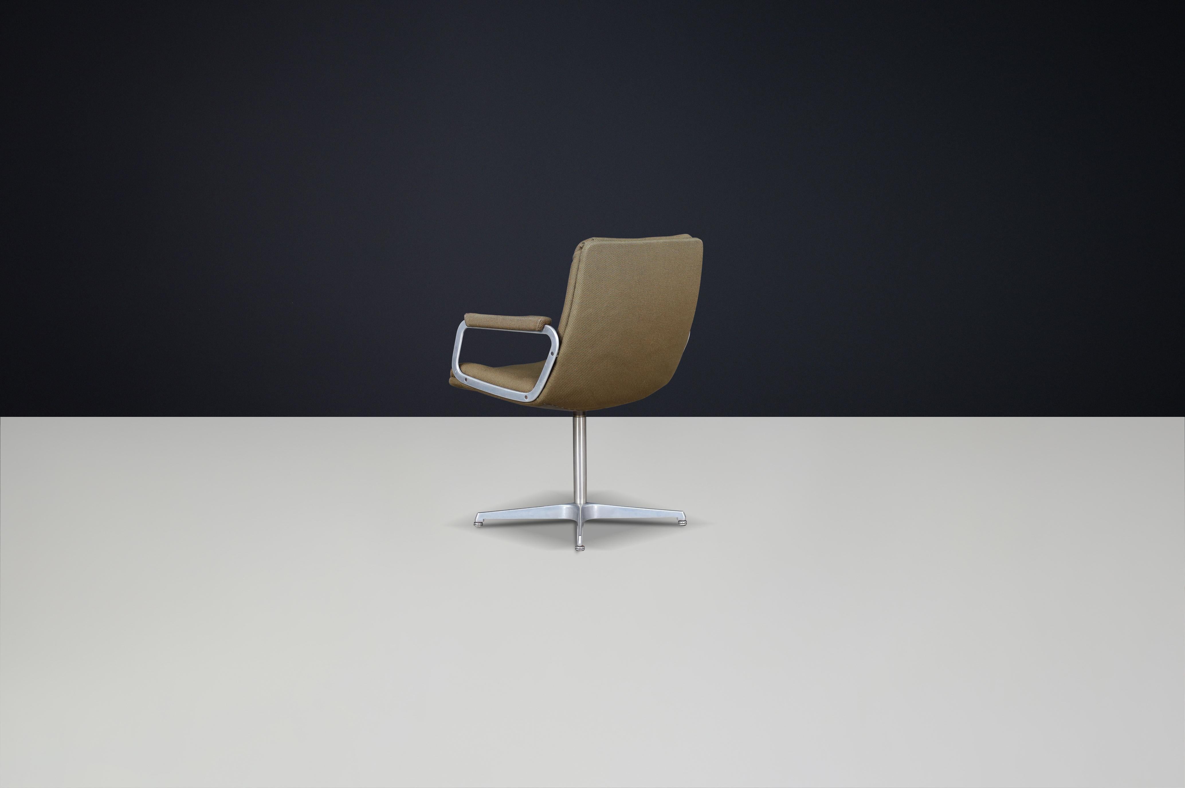 Aluminum Midcentury Armchair by Geoffrey Harcourt for Artifort, 1960s