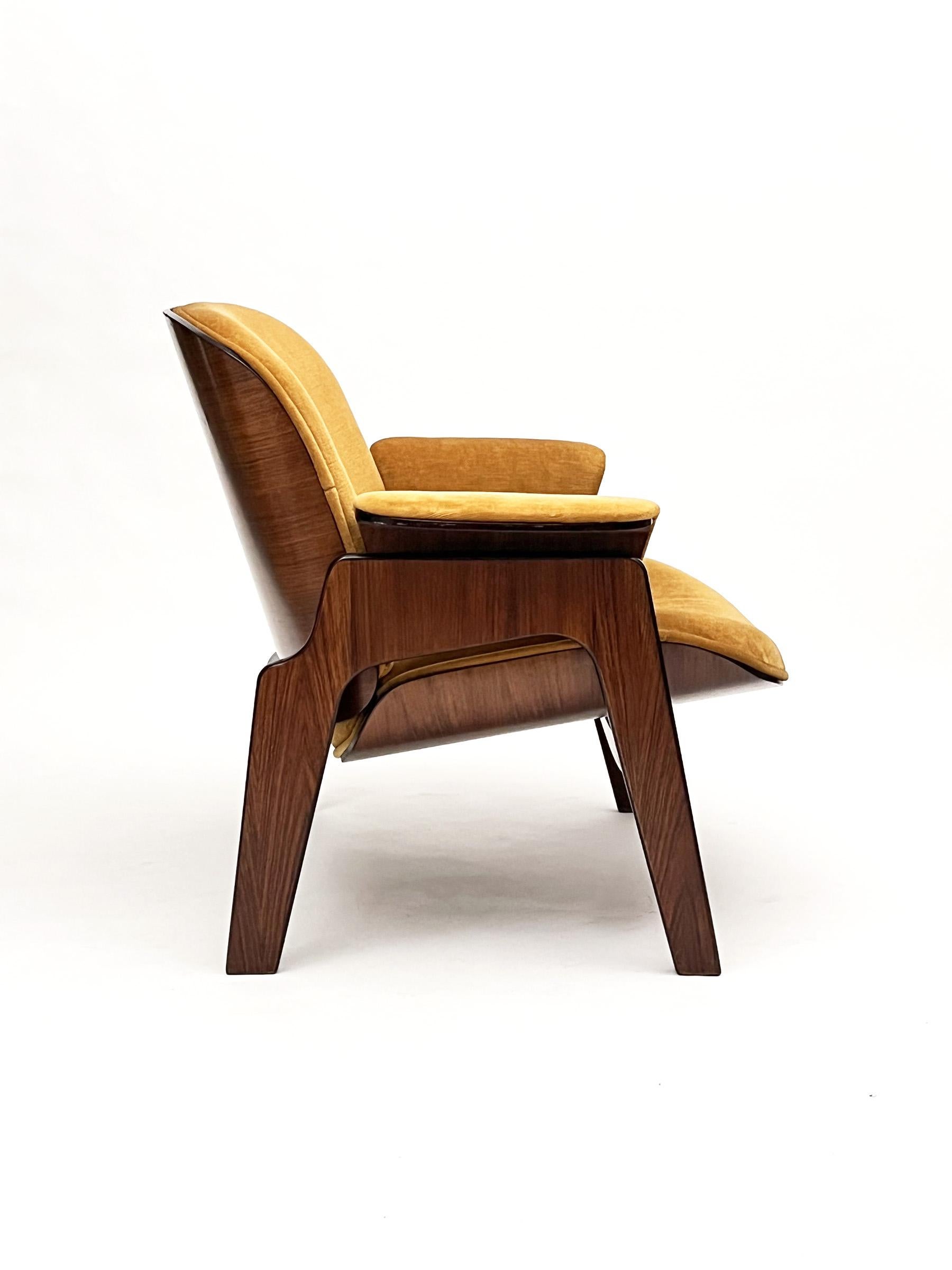 Mid-Century Modern Midcentury Armchair by Ico Parisi for MIM Roma