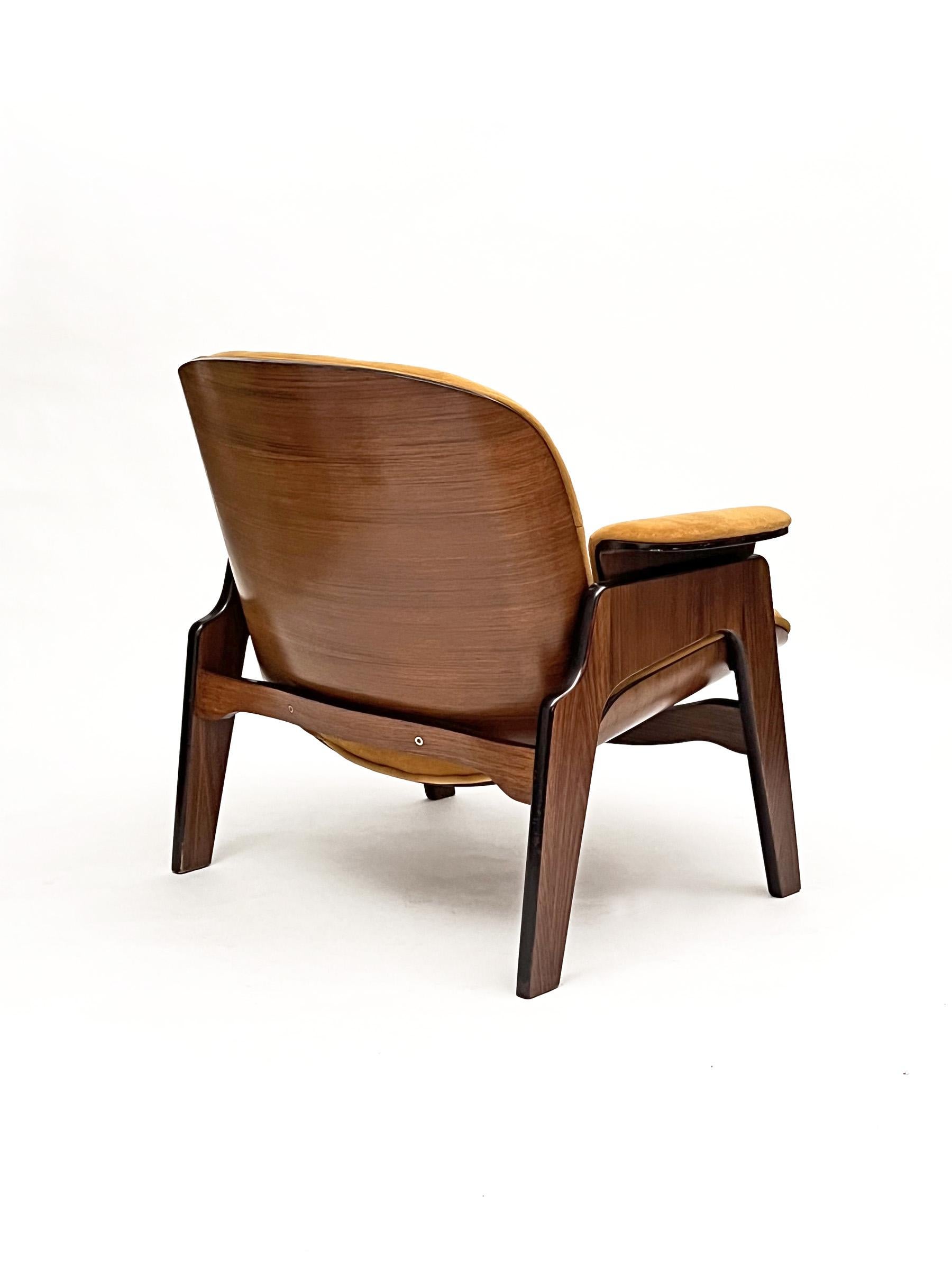 Italian Midcentury Armchair by Ico Parisi for MIM Roma