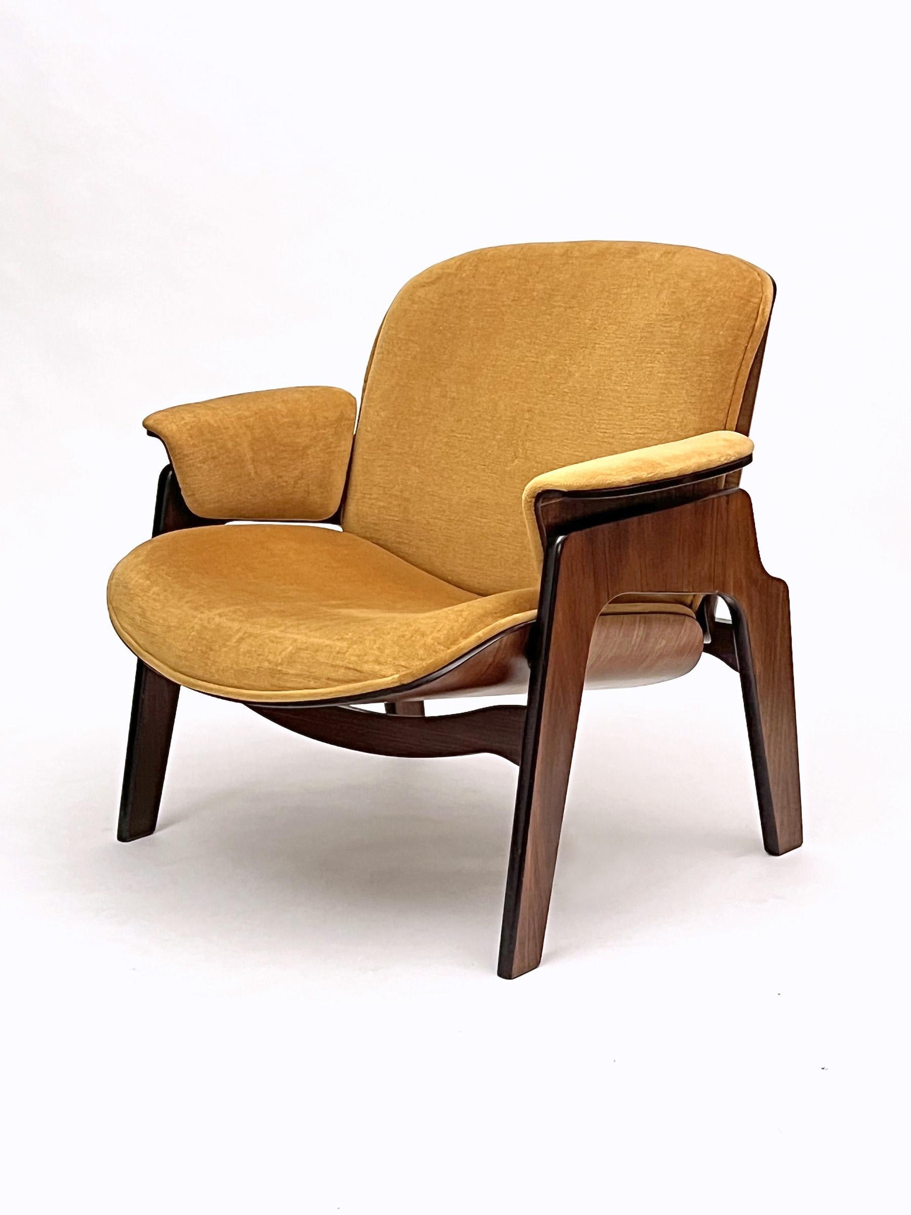 Midcentury Armchair by Ico Parisi for MIM Roma 1