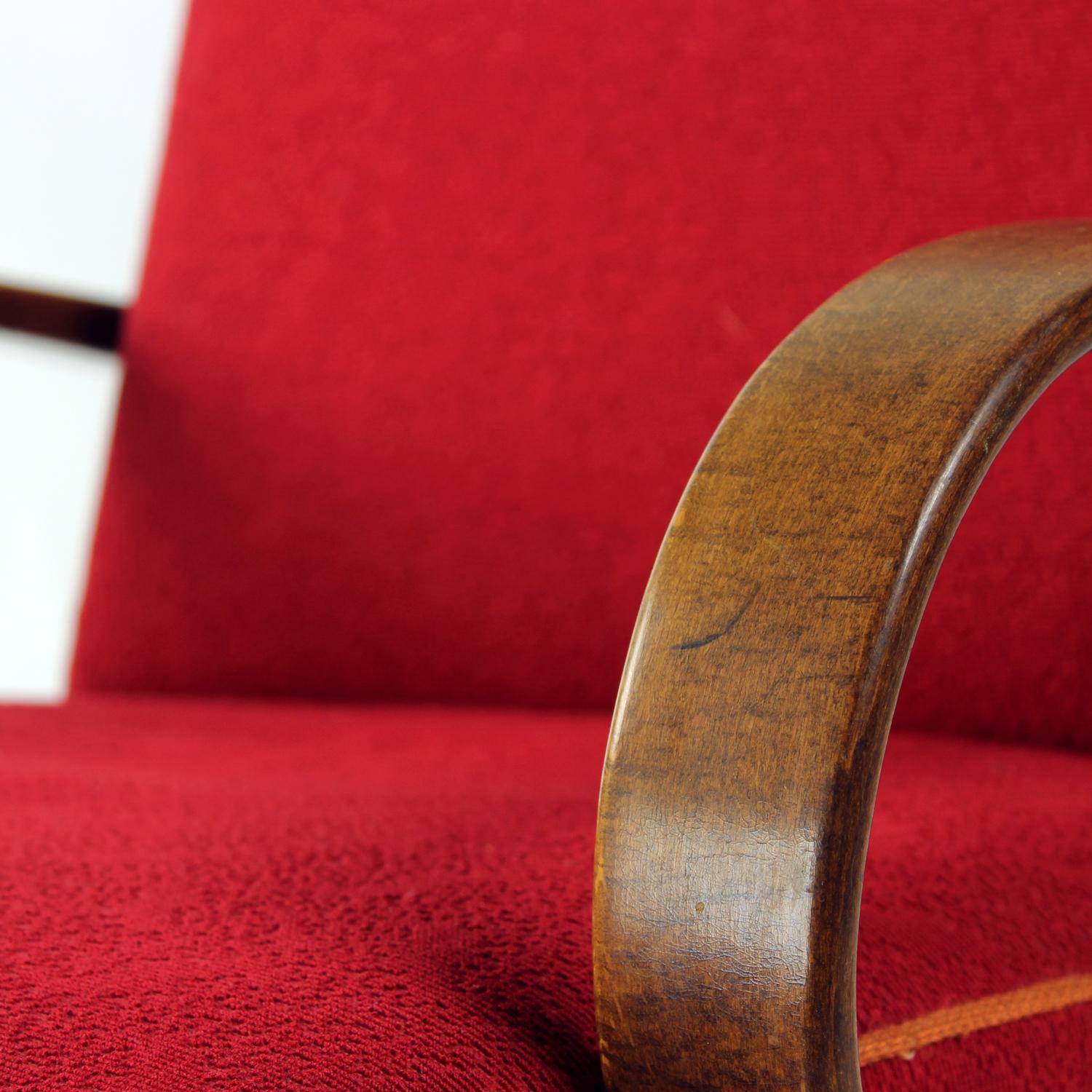 Midcentury Armchair By Ton, Czechoslovakia 1960s For Sale 2