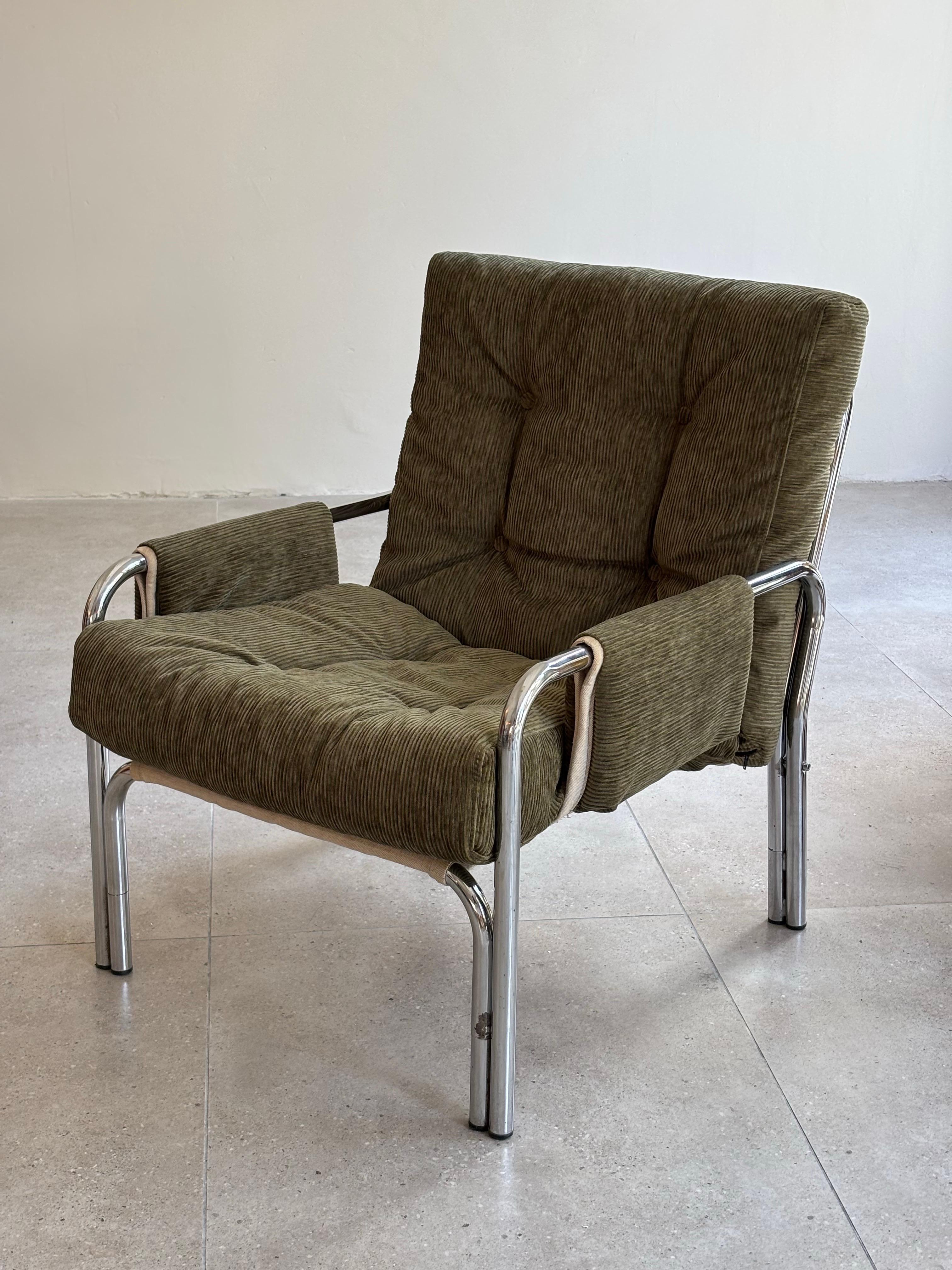 Metà XX secolo Poltrona di metà secolo disegnata da Gae Aulenti, Italia anni '60 in vendita