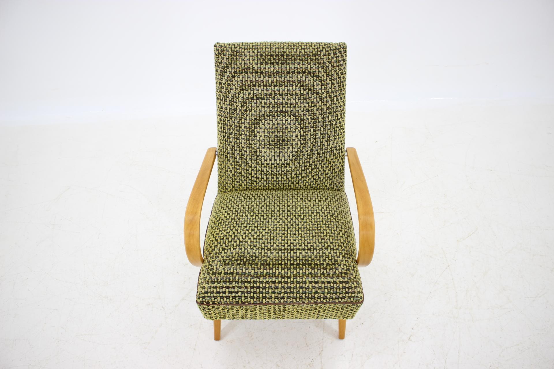 Mid-20th Century Midcentury Armchair Designed by Jindřich Halabala, 1960s
