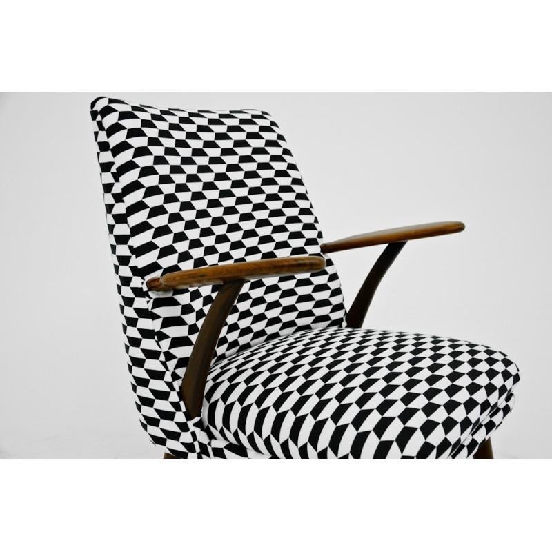 Midcentury Armchair Retro, Danish Design, 1960s  In Good Condition In Chorzów, PL