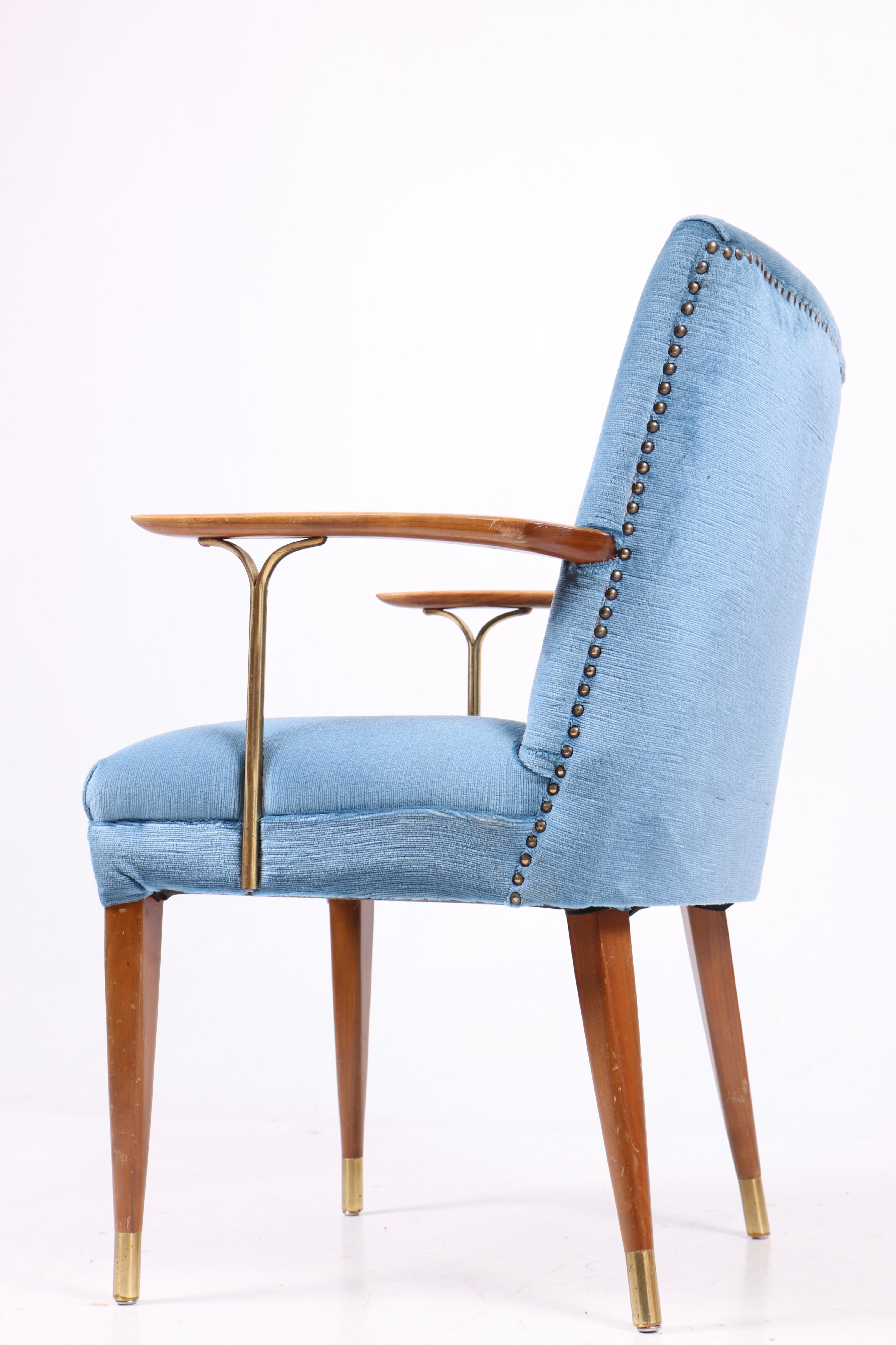 Sessel aus der Mitte des Jahrhunderts, schwedisches Design, 1950er Jahre (Skandinavisch) im Angebot