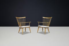 Poltrona del Medioevo con cuscini New Boucle di Franz Schuster, Austria, anni '50