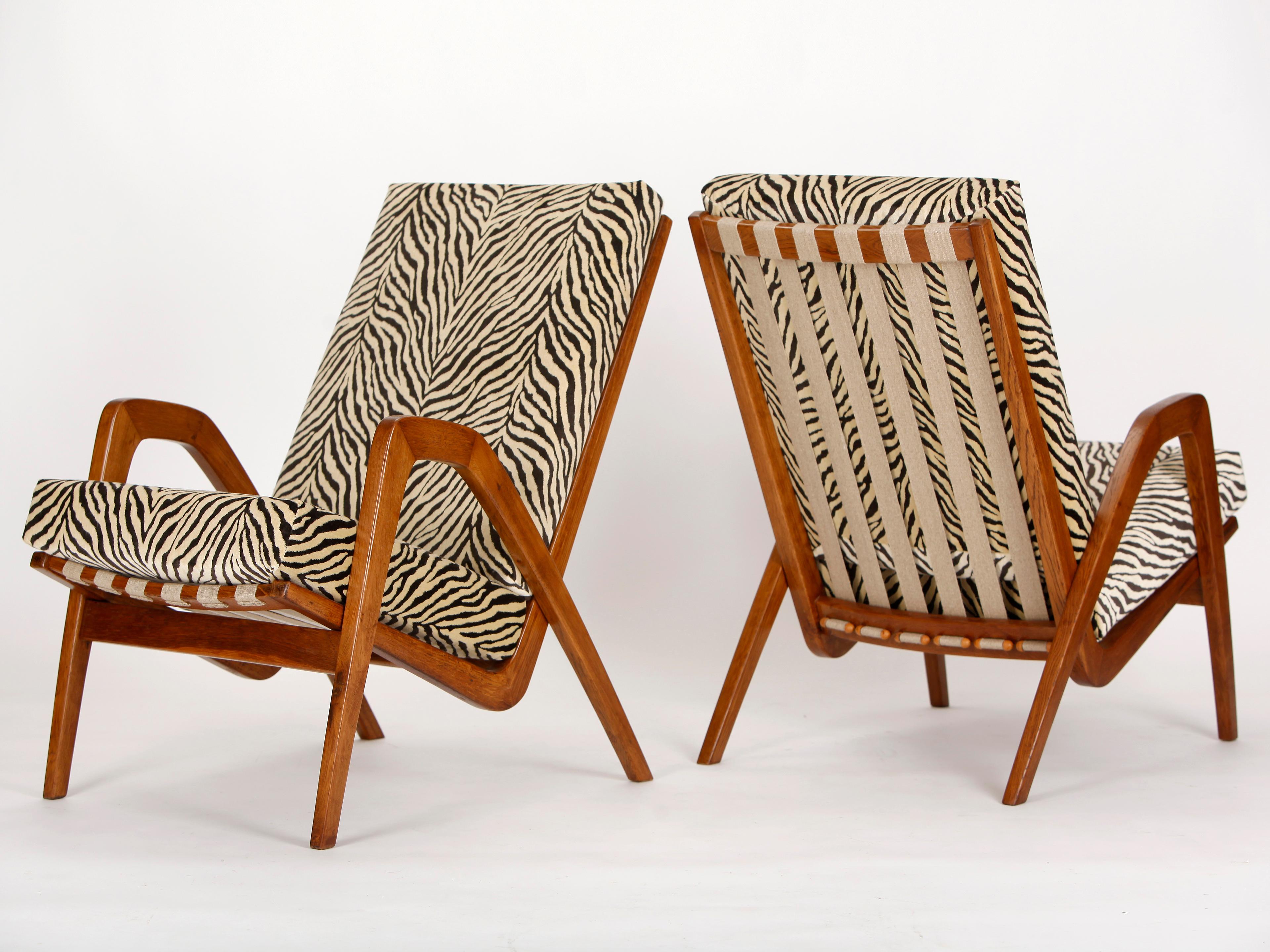 Mid-Century Modern Midcentury Armchairs, 1960s, Set of Two
