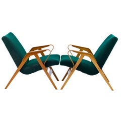 Midcentury Armchairs by Tatra Nabytok, circa 1960