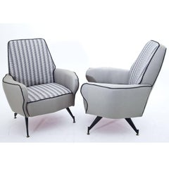 Midcentury Armchairs, Italy