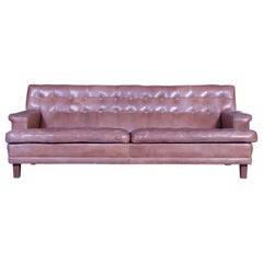 Midcentury Arne Norell "Mexico" Leather Sofa, 1960s