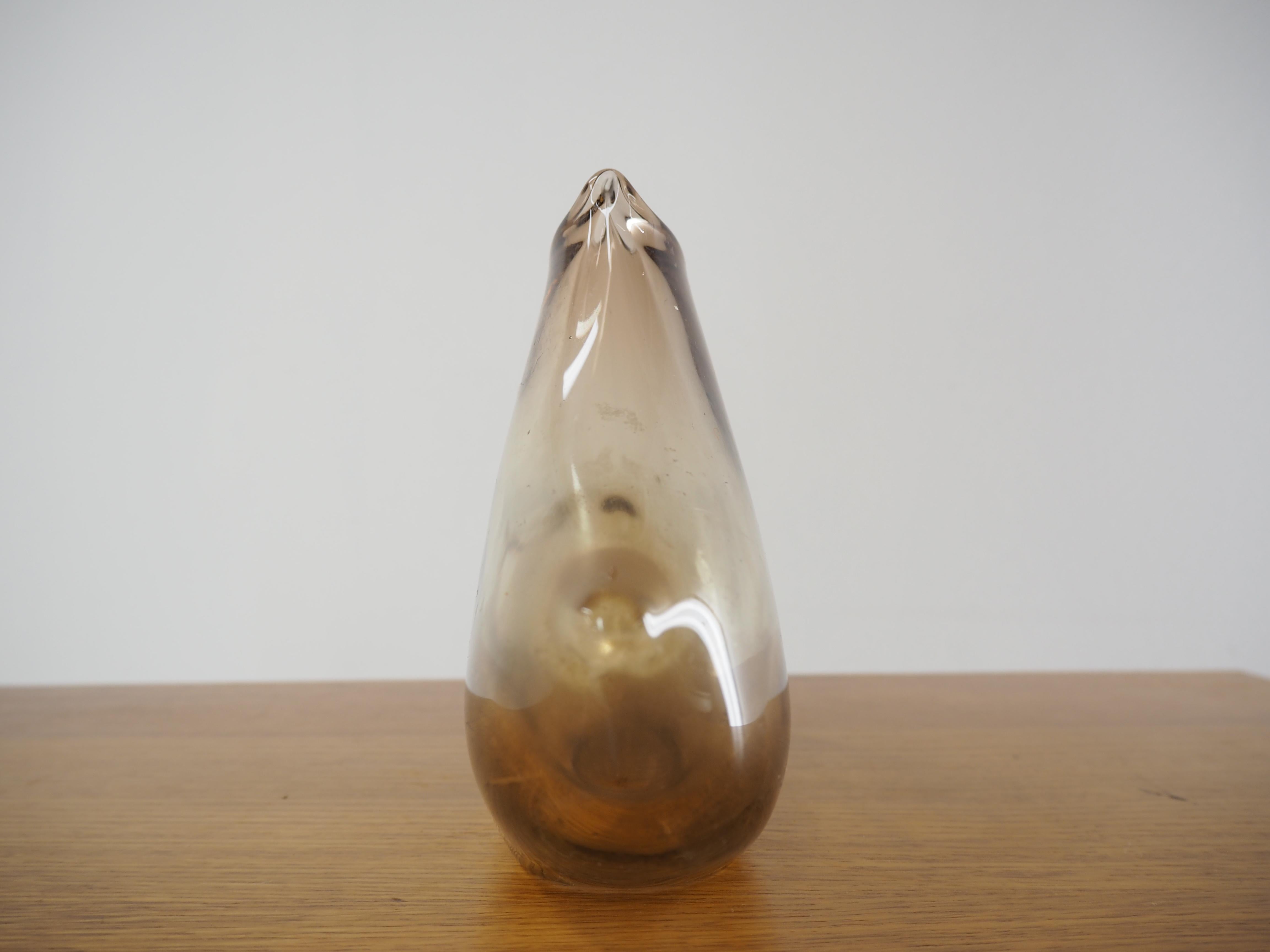 Midcentury Art Glass Vase, Czechoslovakia, 1960s In Good Condition In Praha, CZ