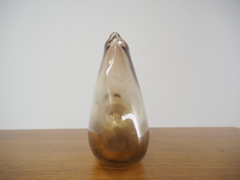 Midcentury Art Glass Vase, Czechoslovakia, 1960s In Good Condition For Sale In Praha, CZ