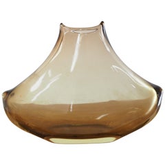 Midcentury Art Glass Vase, Czechoslovakia, 1960s
