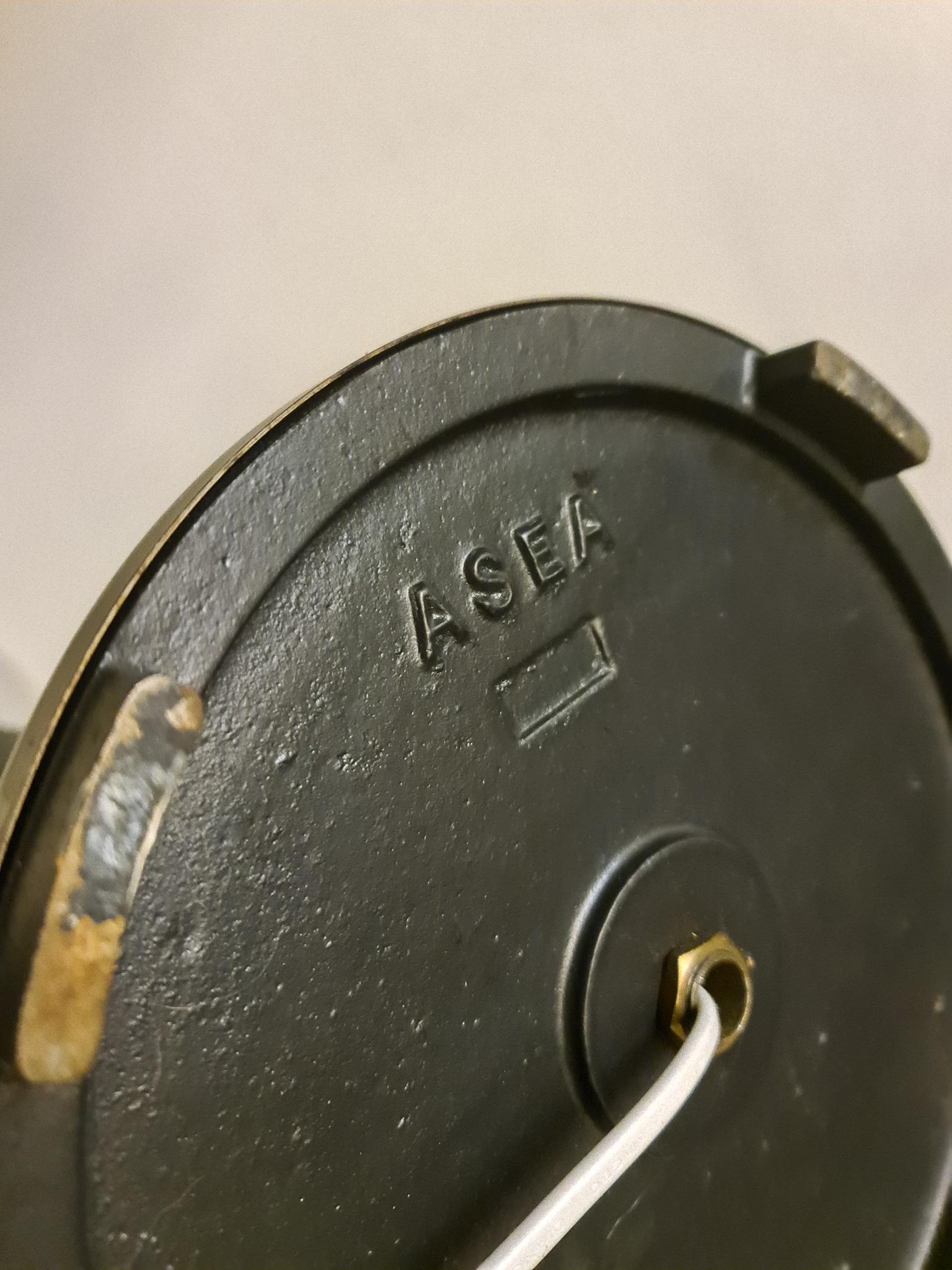 Midcentury ASEA Brass Floor Lamp, Sweden, 1960s 4