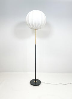 Mid-Century ASEA Stehlampe aus Messing, Schweden, 1960er Jahre