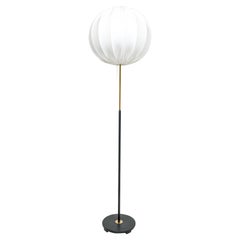 Midcentury ASEA Brass Floor Lamp, Sweden, 1960s