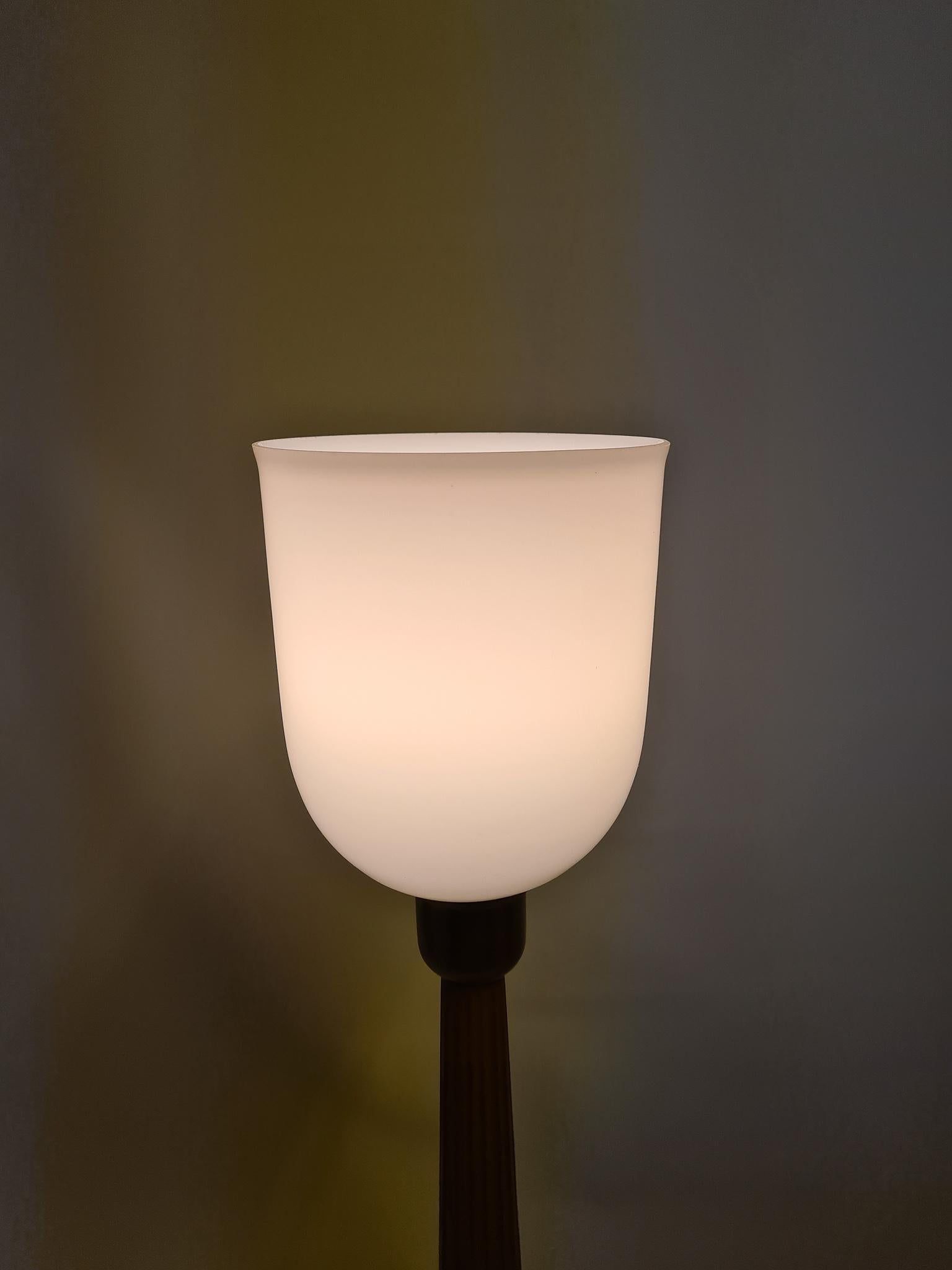Midcentury ASEA Table Lamp Hans Bergström, Sweden, 1940 4