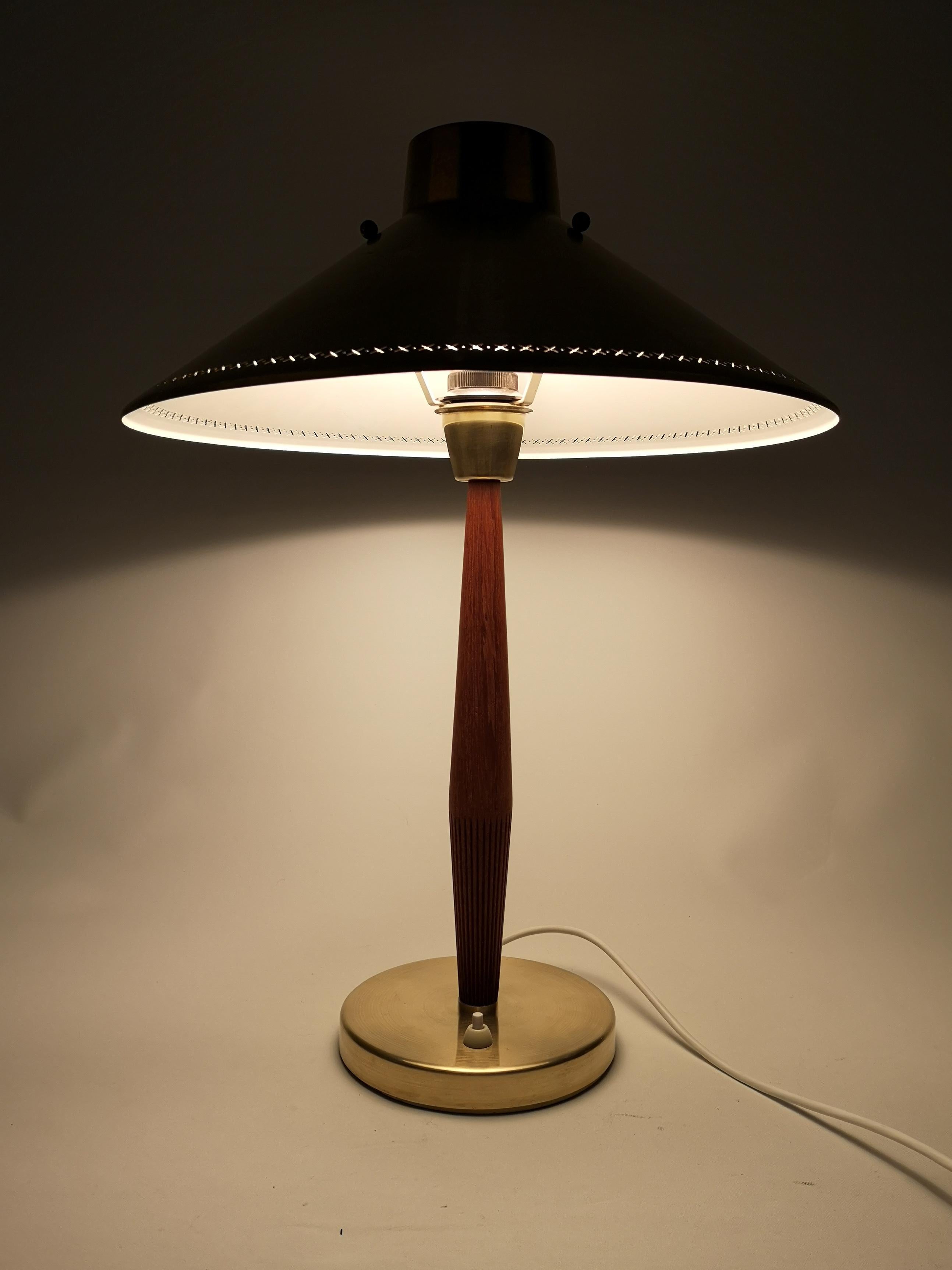 Midcentury ASEA Table Lamp Hans Bergström, Sweden, 1940 6