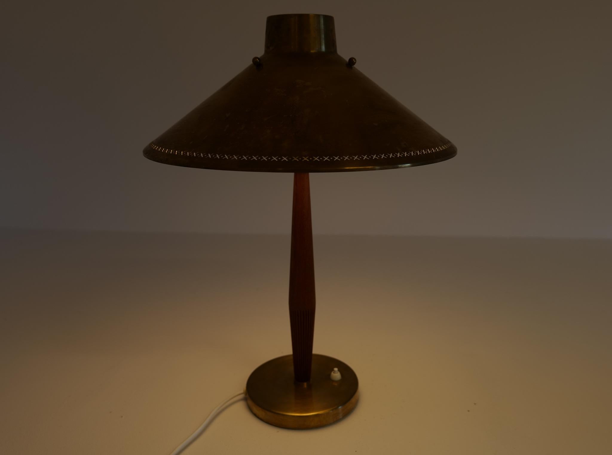 Midcentury ASEA Table Lamp Hans Bergström, Sweden, 1940 10