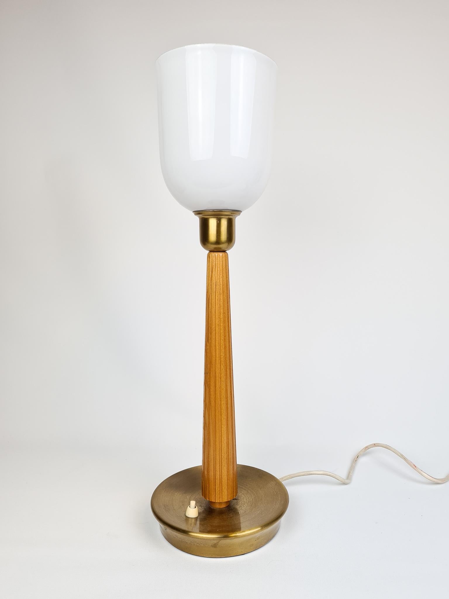Mid-Century Modern Midcentury ASEA Table Lamp Hans Bergström, Sweden, 1940