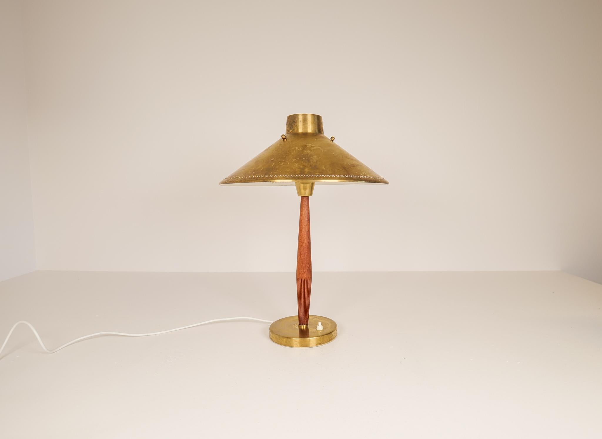 Mid-Century Modern Midcentury ASEA Table Lamp Hans Bergström, Sweden, 1940