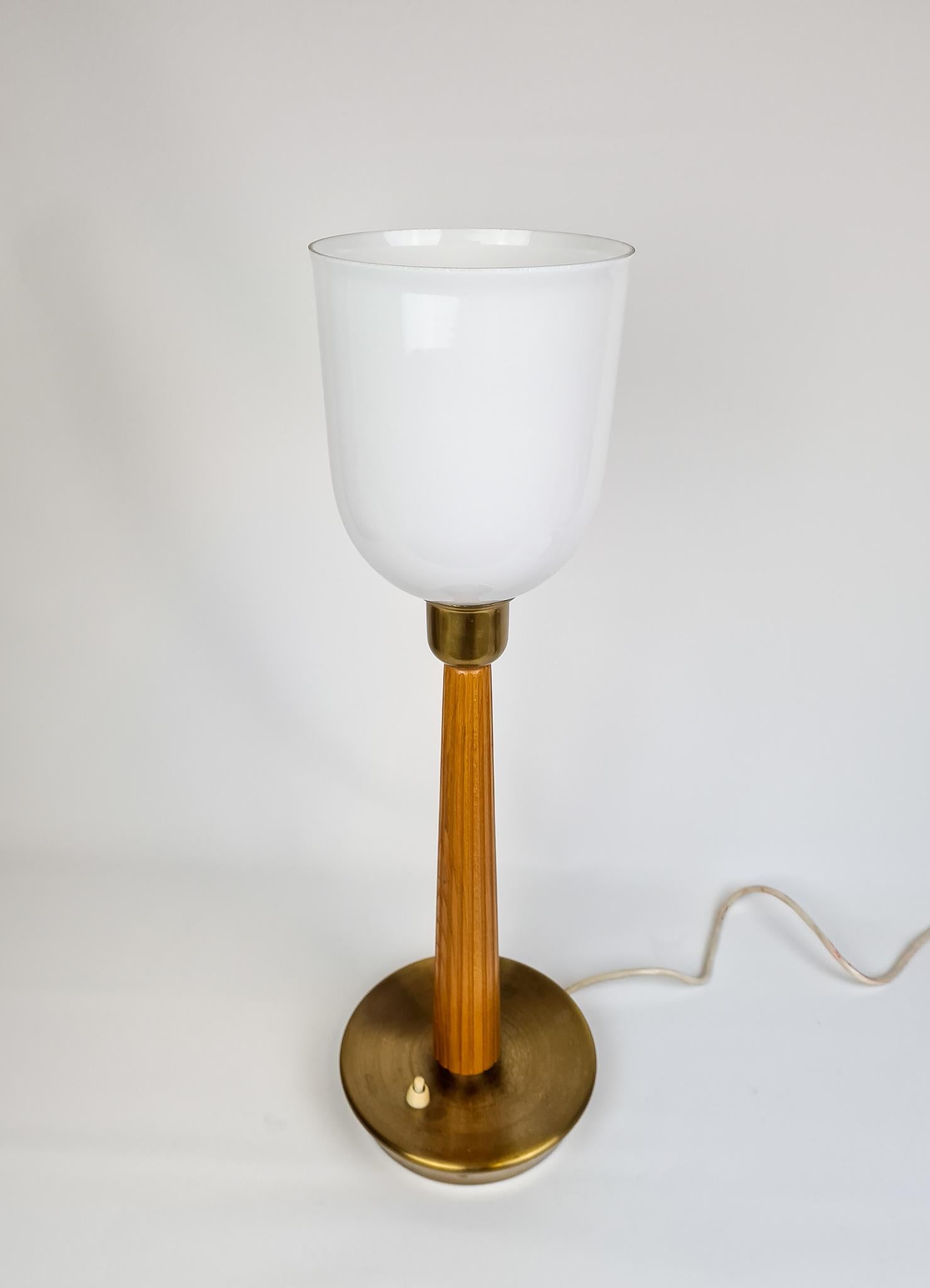 Swedish Midcentury ASEA Table Lamp Hans Bergström, Sweden, 1940