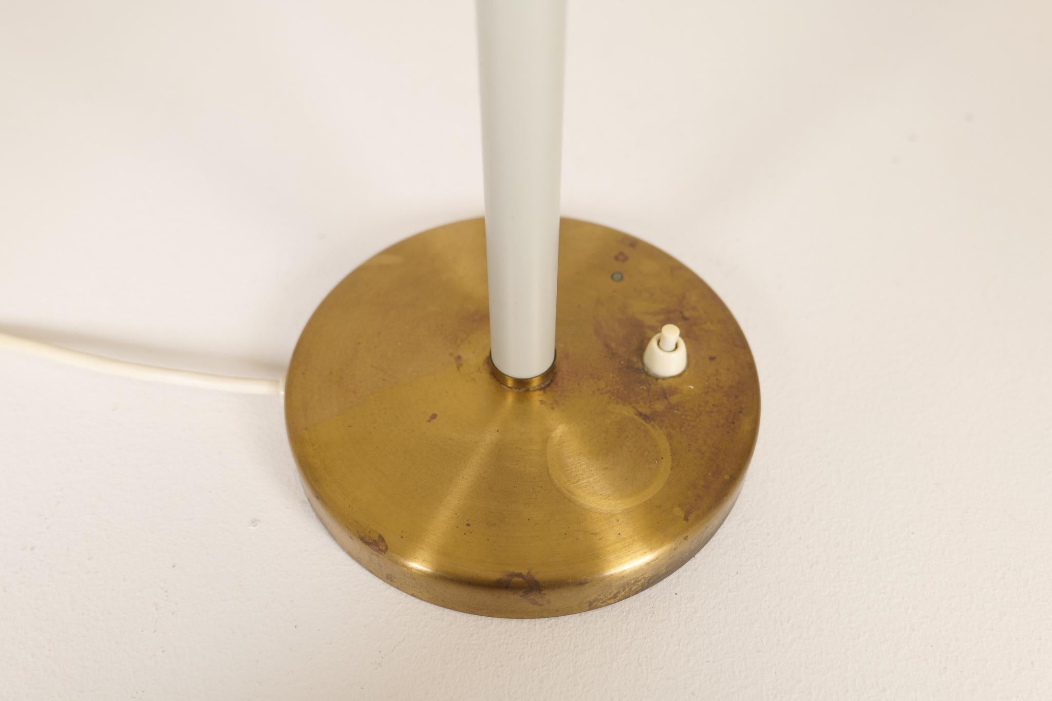 Brass Midcentury ASEA Table Lamp Hans Bergström, Sweden, 1940