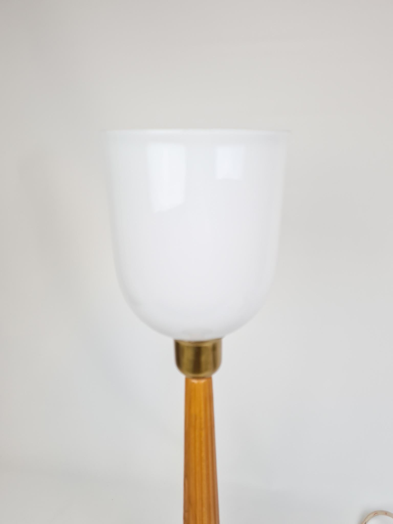 Midcentury ASEA Table Lamp Hans Bergström, Sweden, 1940 2