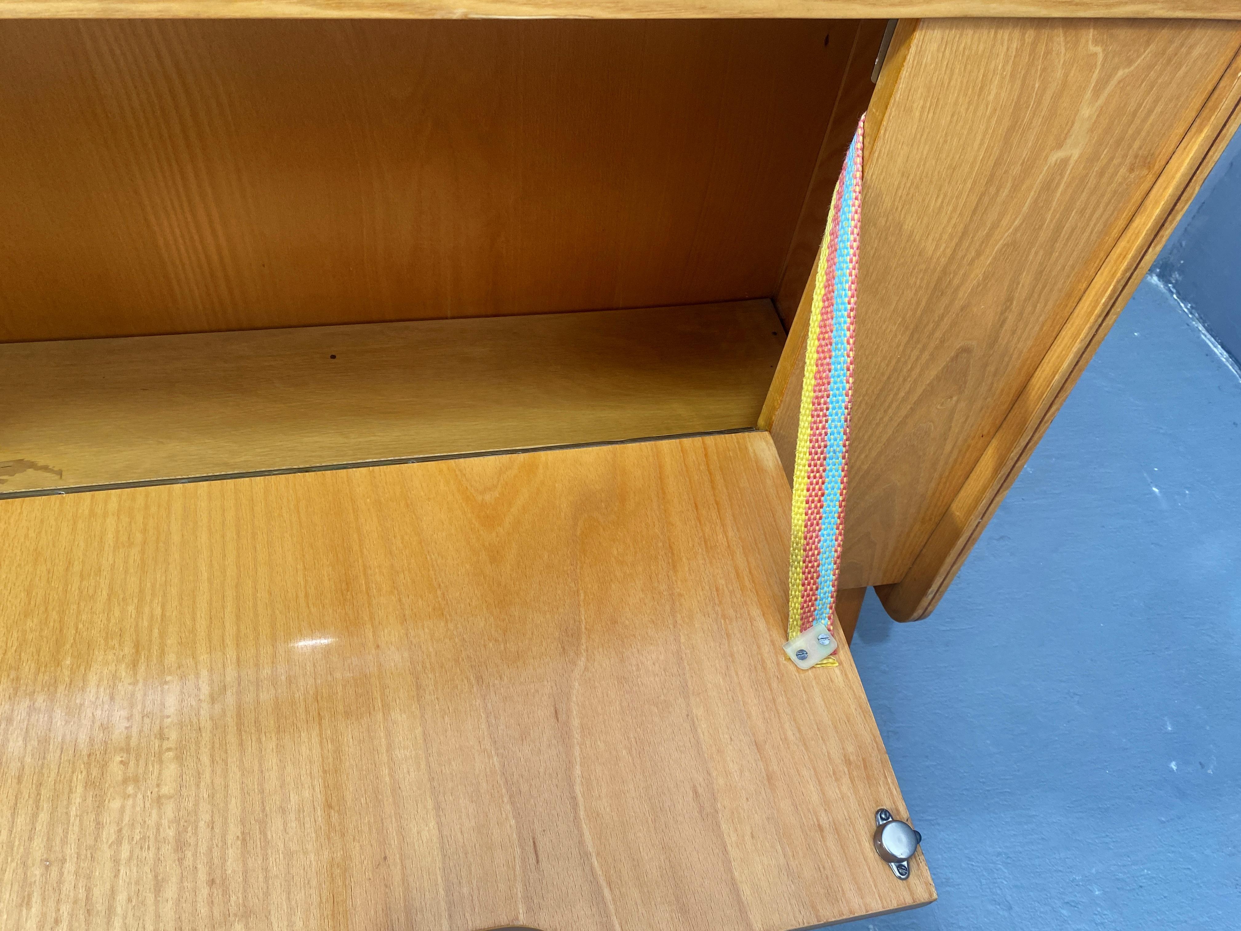 Midcentury ash wood dresser by F.Jirák for Tatra, 1960´s, Czechoslovakia For Sale 11