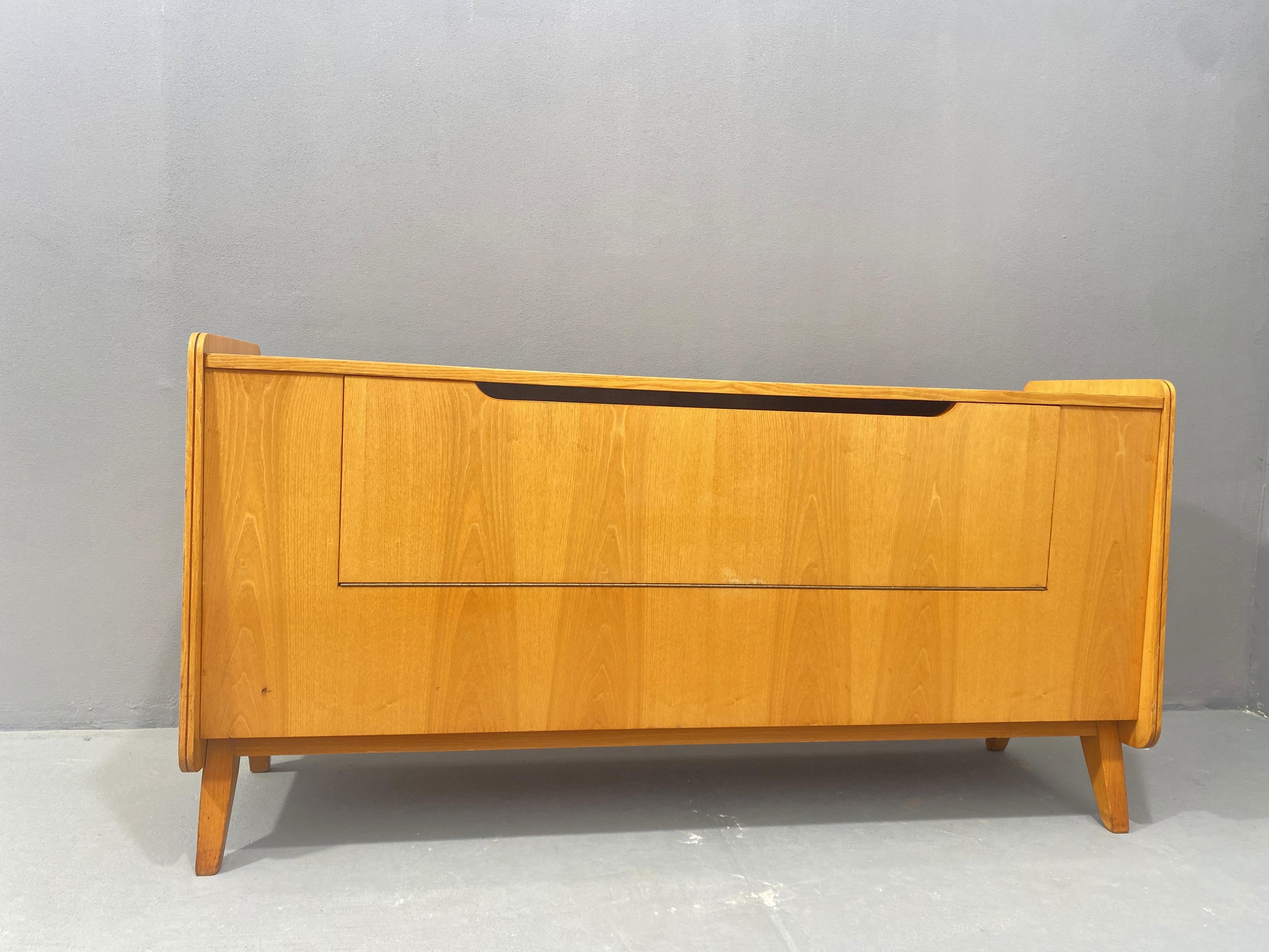 Mid-Century Modern Midcentury ash wood dresser by F.Jirák for Tatra, 1960´s, Czechoslovakia For Sale