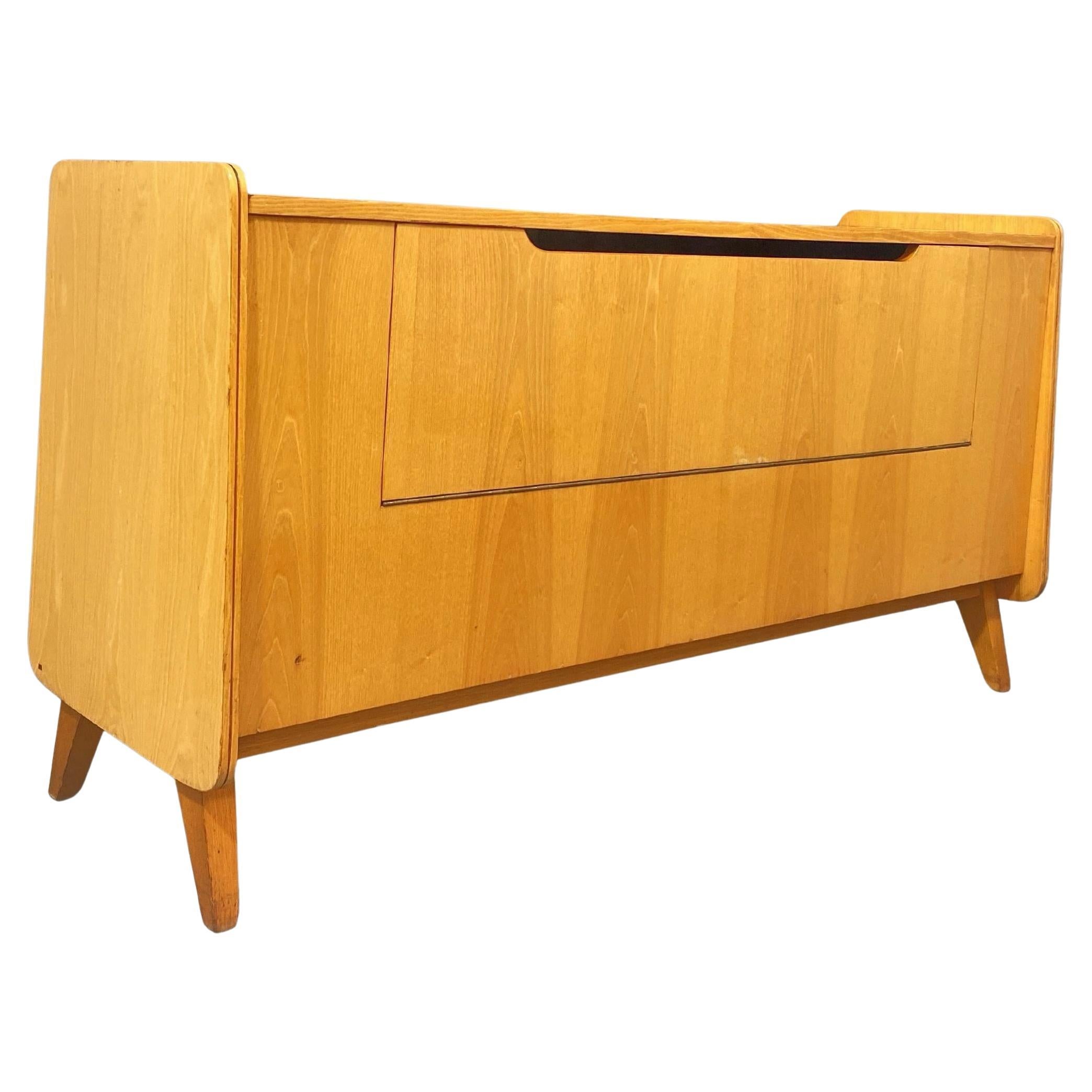 Midcentury ash wood dresser by F.Jirák for Tatra, 1960´s, Czechoslovakia For Sale