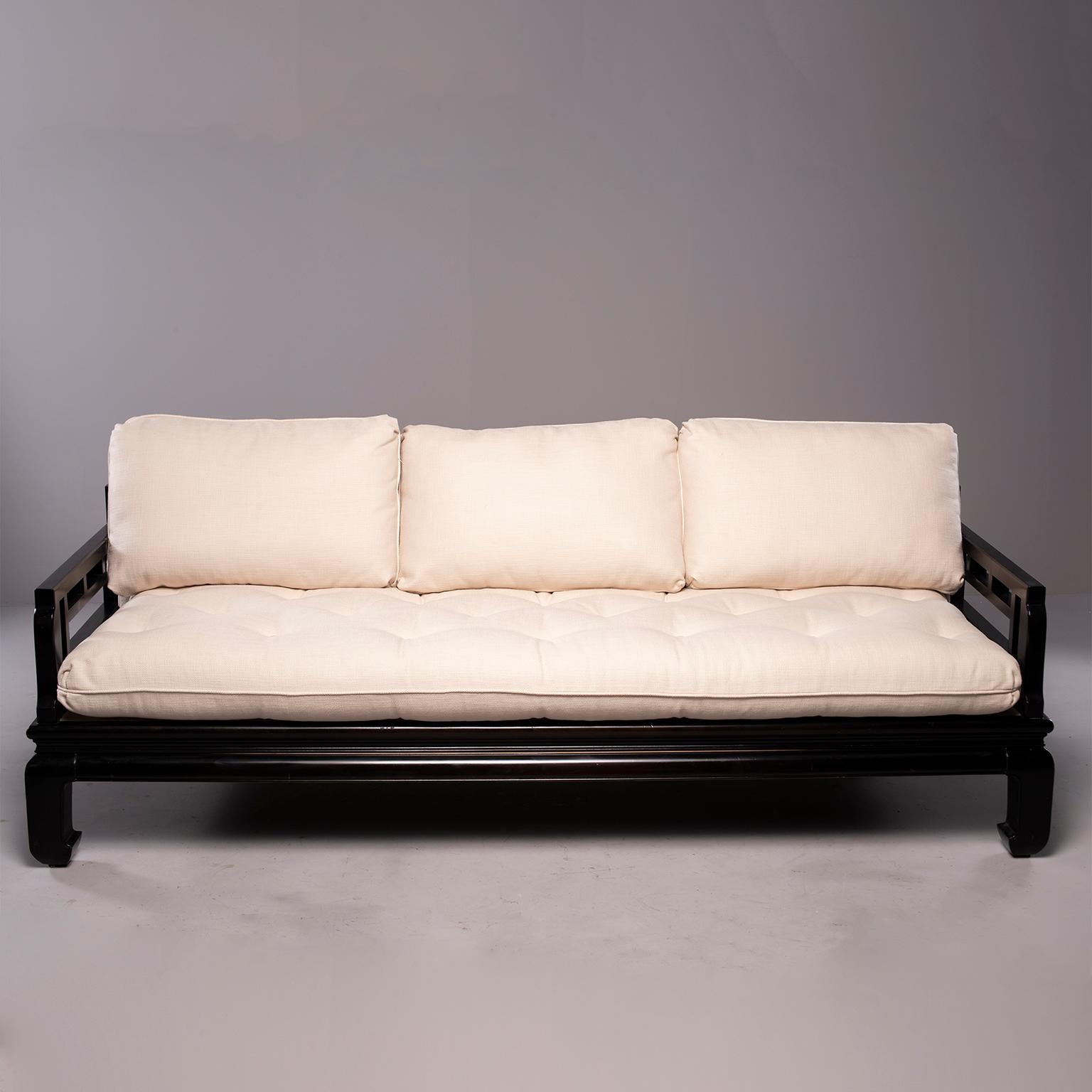 Midcentury Asian James Mont Style Sofa 4