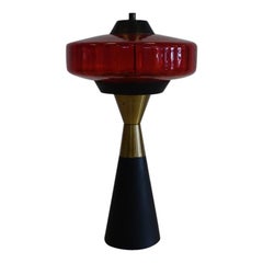 Midcentury Attributed to Stilnovo Diabolo Table Lamp, 1950s