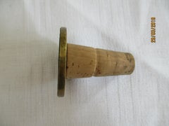 Midcentury Auböck Bottle Stopper Historical Coin Motive