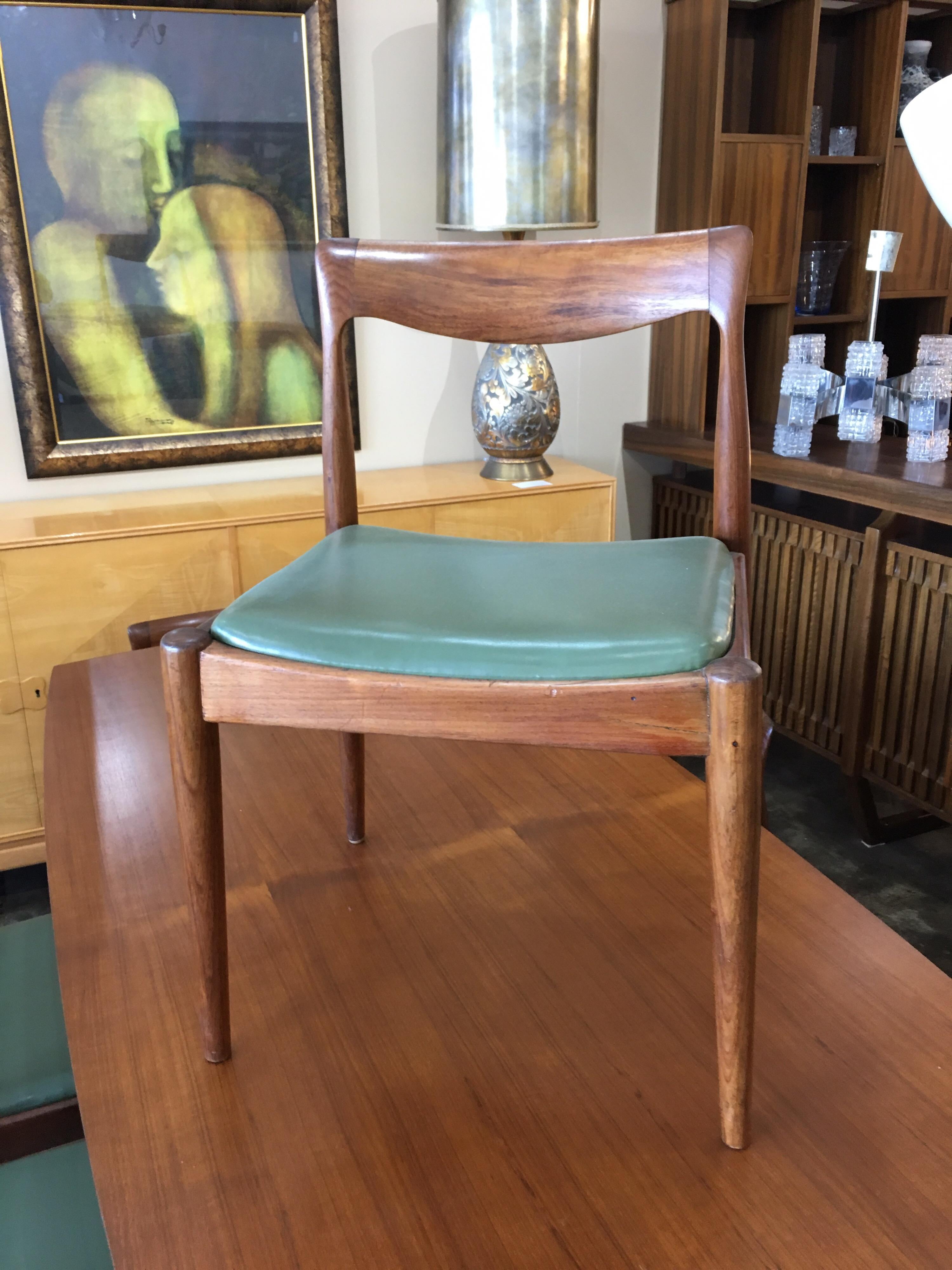 Mid-20th Century Midcentury Australian Blackwood Dining Suite by Danish Deluxe, circa 1960s For Sale