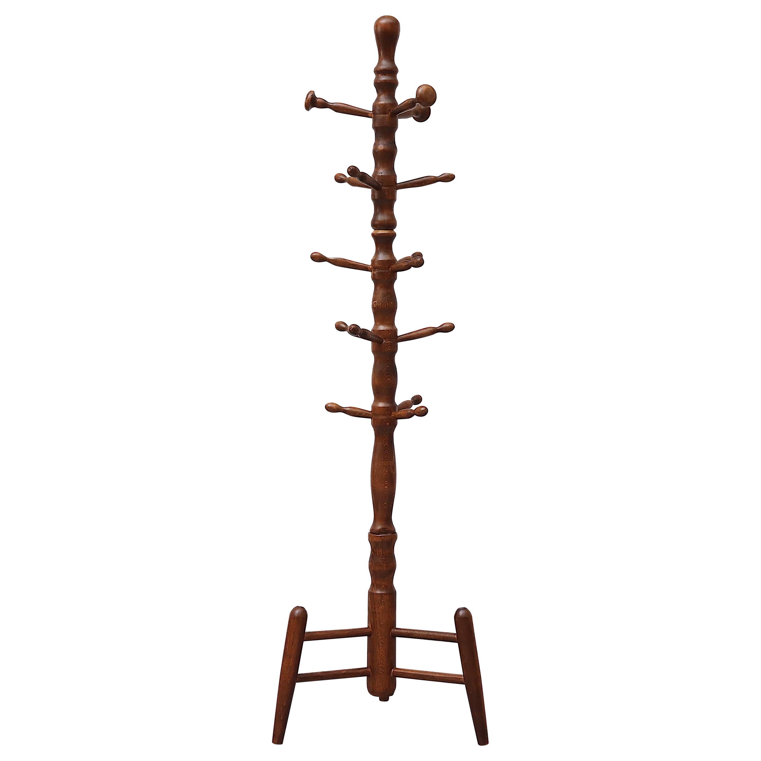 Brass Coat Tree at 1stDibs