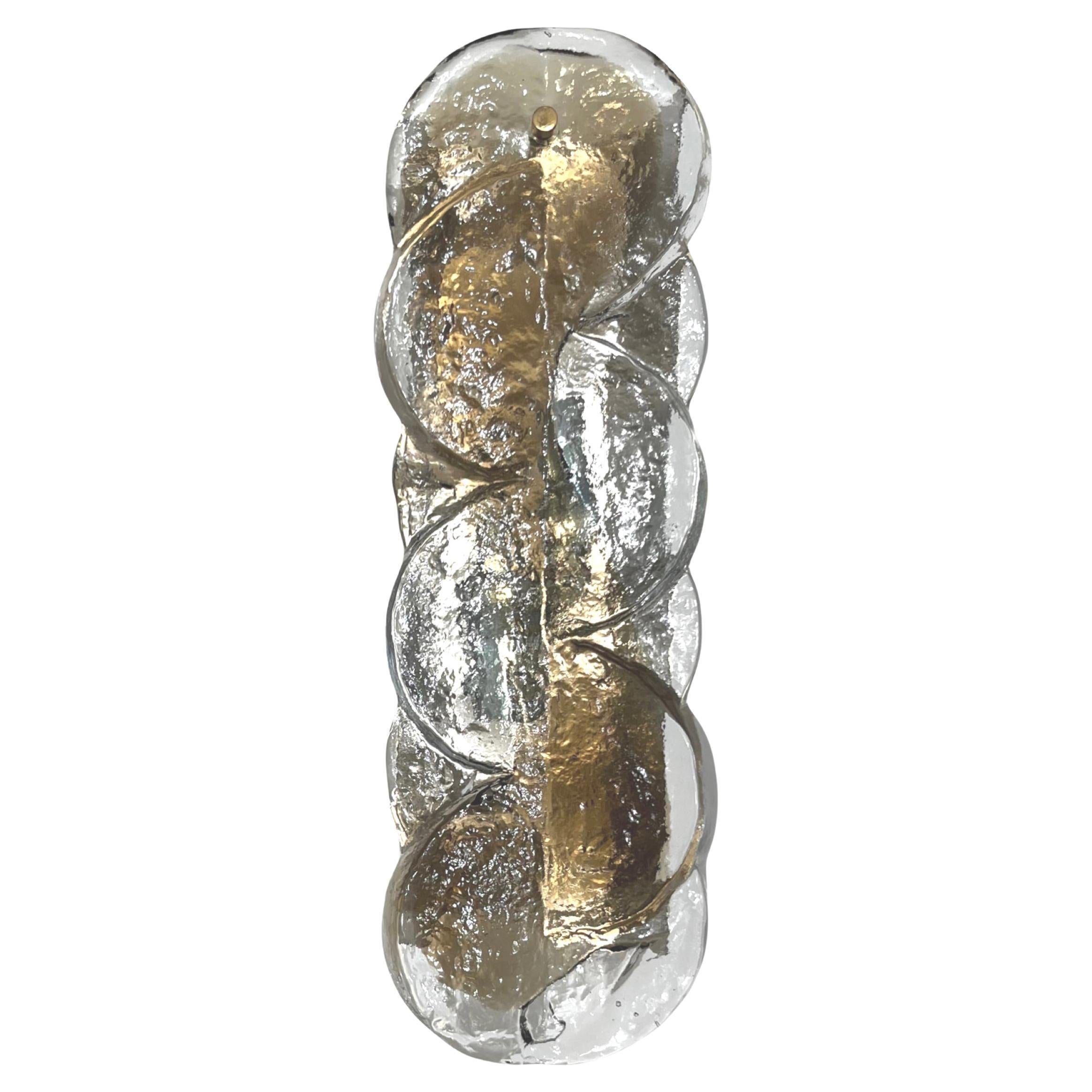 Apliques austriacos de cristal de Murano "Citrus" de Kalmar, Mediados del siglo XX, Años 70