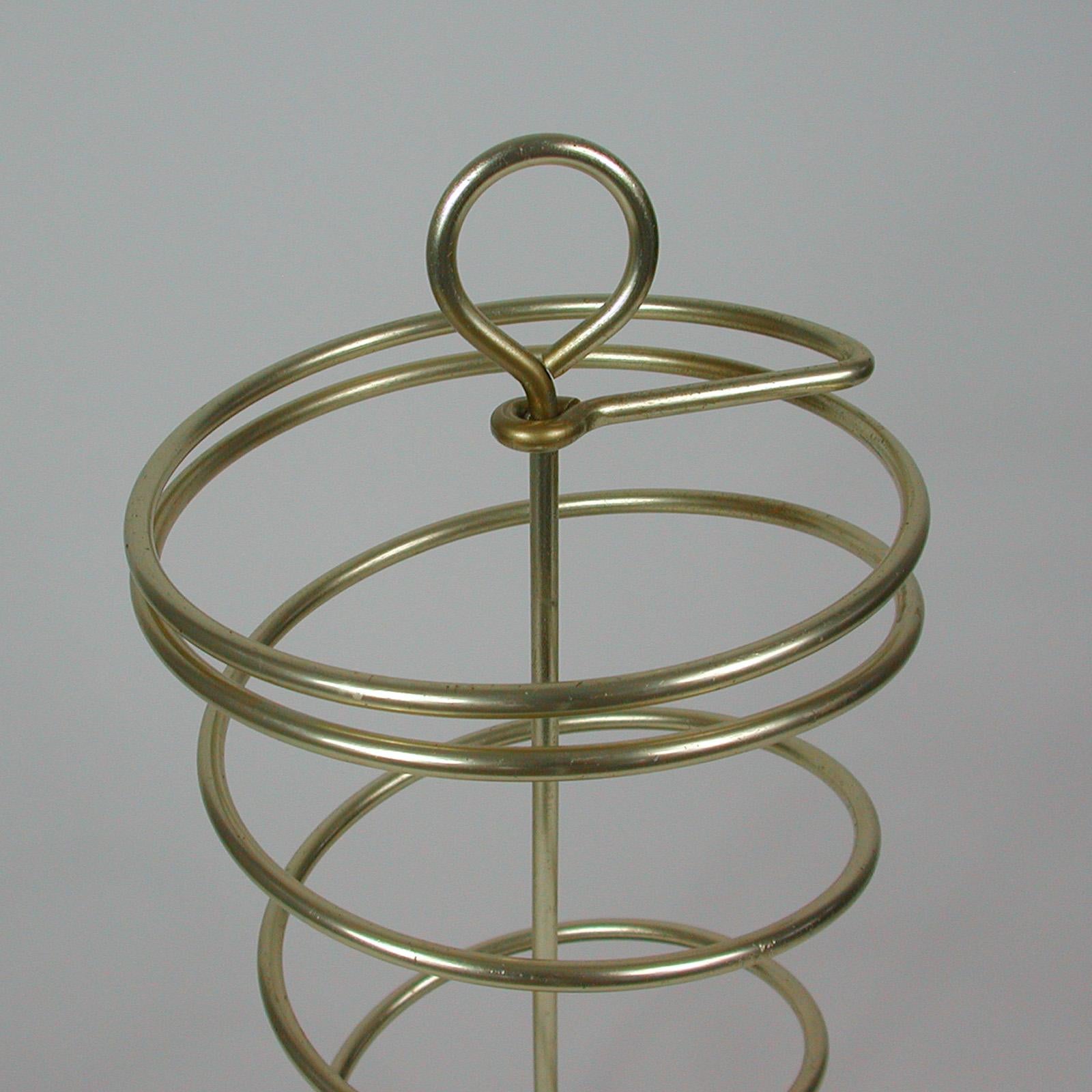 Midcentury Austrian Loop Umbrella Stand, 1950s For Sale 2