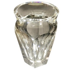 Retro Midcentury Baccarat Crystal Vase