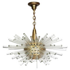 Midcentury Bakalowits Miracle Crystal Sputnik Chandelier, Vienna