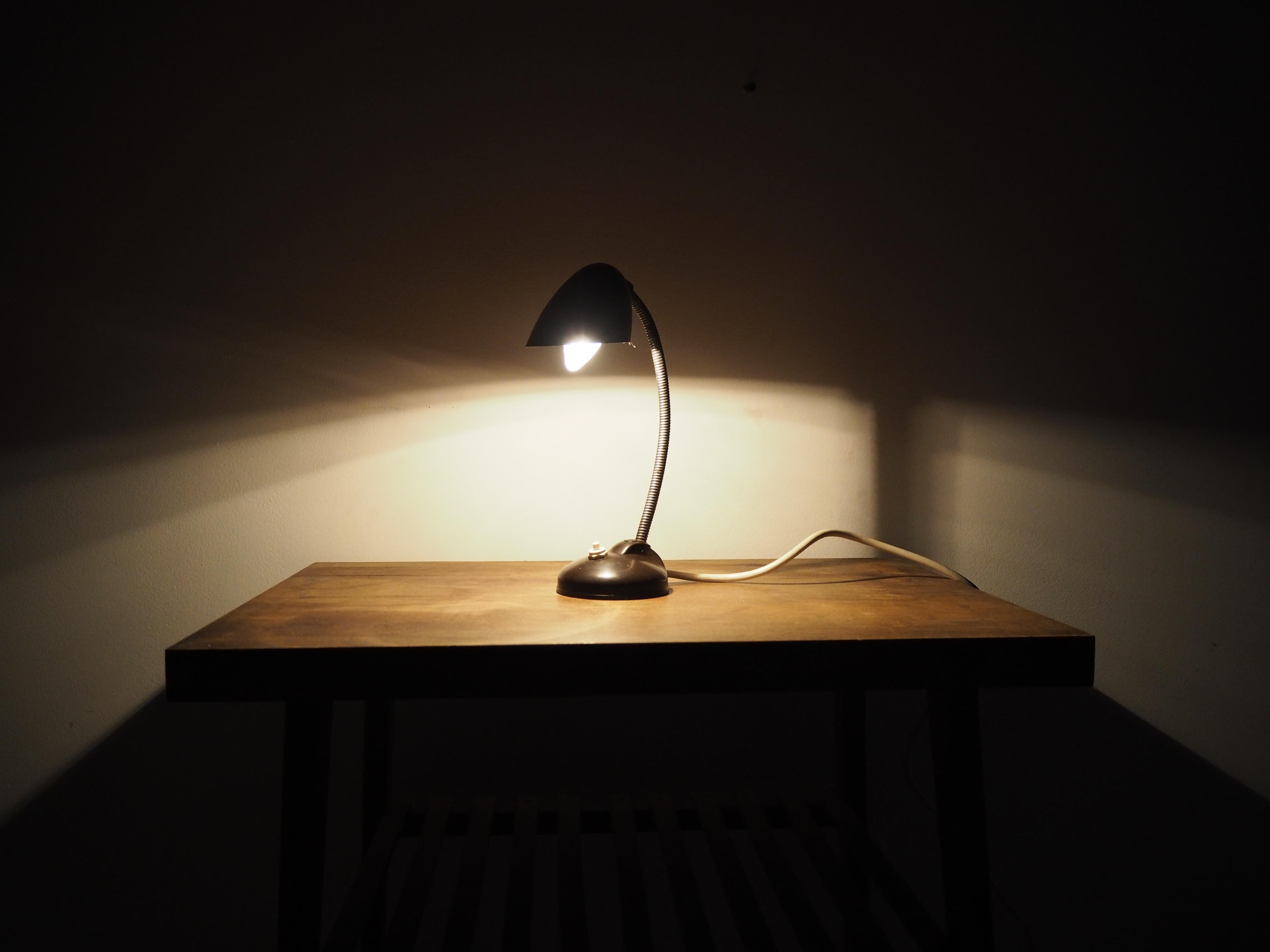 Mid-Century Modern Midcentury Bakelite Table Lamp, 1950s For Sale