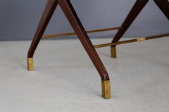 Midcentury Bar Cabinet Attributed to Osvaldo Borsani in Mahogany, 1950s