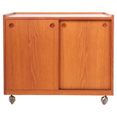 Midcentury Bar Cabinet in Teak, Danish Design, 1960s