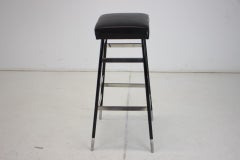 Taburete de bar de mediados de siglo, Checoslovaquia Años 70