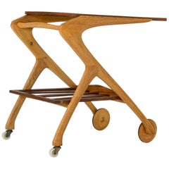 Vintage Midcentury Bar Trolley by Arne Fregnell