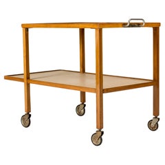 Vintage Midcentury Bar Trolley by Josef Frank, Svenskt Tenn, Sweden, 1950s