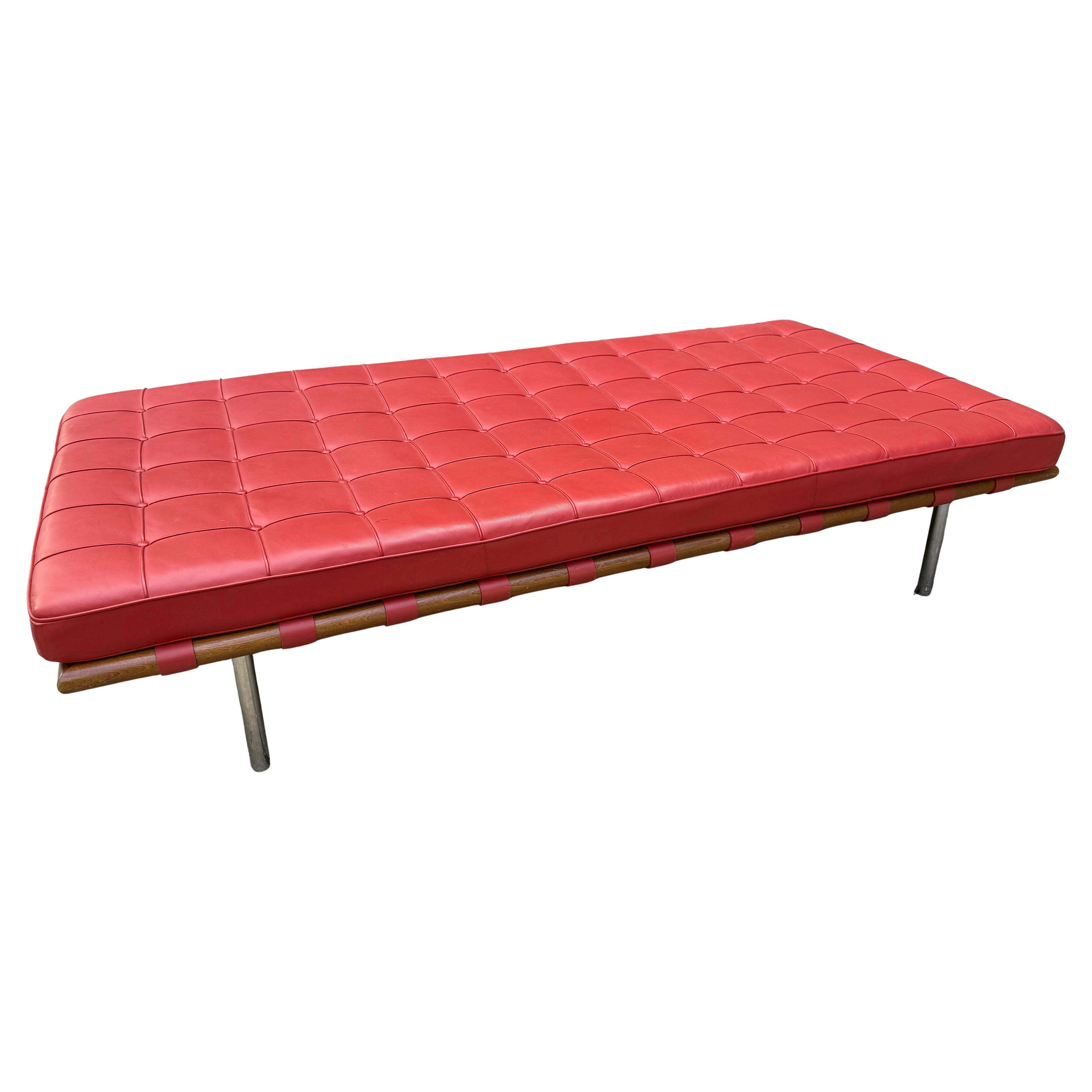 Méridienne Barcelona du milieu du siècle Ludwig Mies van Der Rohe pour Knoll en vente 3